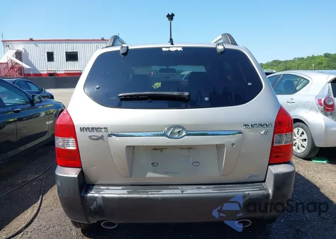 2005 Hyundai Tucson из США, поврежденный, VIN KM8JM72V95U132197